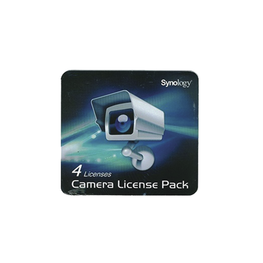 Synology Licencia para 4 Cámaras IP en Servidores Synology