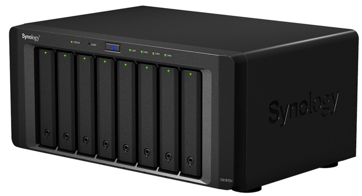 Synology Servidor NAS DS1815+ de 8 Bahías, 48TB, 4x USB 3.0