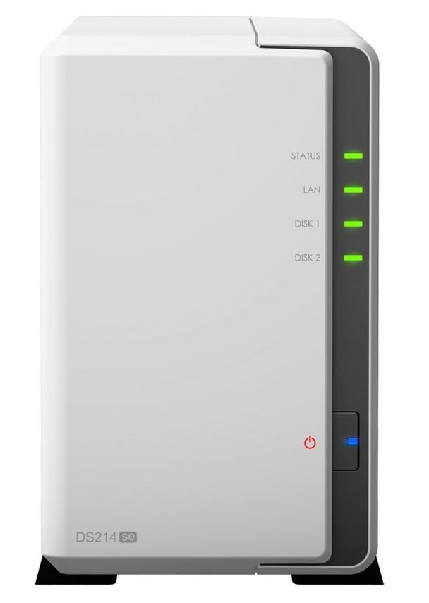 Synology Servidor NAS de 2 Bahías DS214SE, SATA II, 2x USB 2.0