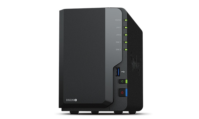 Synology DiskStation NAS de 2 Bahías, Intel Celeron J4025 2GHz, USB 3.0, Negro ― no Incluye Discos