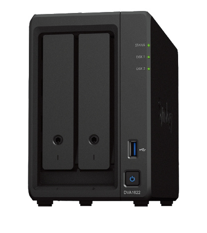 Synology Servidor de Video DVA1622, 16 Canales, 1x HDMI, 1x RJ-45