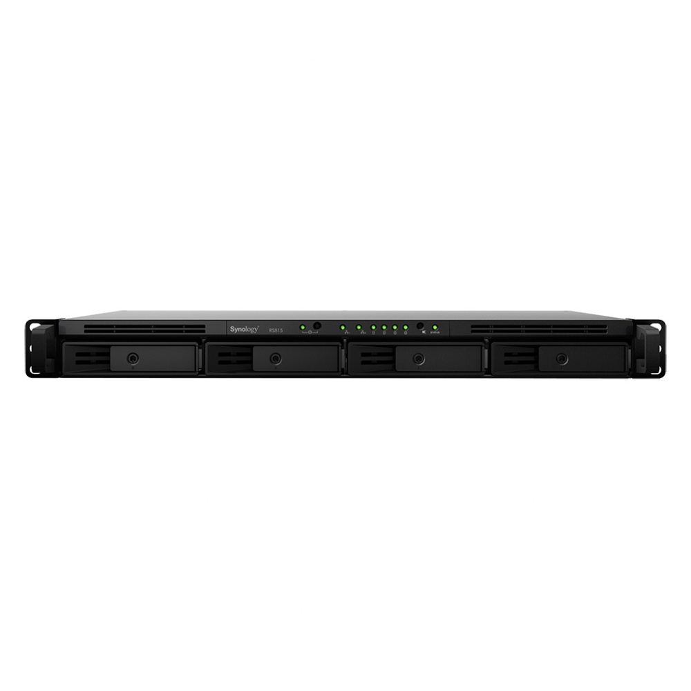 Servidor Synology NAS RackStation de 4 Bahías RS815, Marvell Armada XP MV78230 1.33GHz, max. 32TB (4 x 8TB), 1U