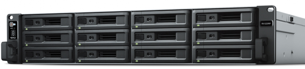 Synology Unidad de Expansión RX1223RP NAS, 12 Bahías, RAM, SATA, máx 216TB ― No Incluye Disco