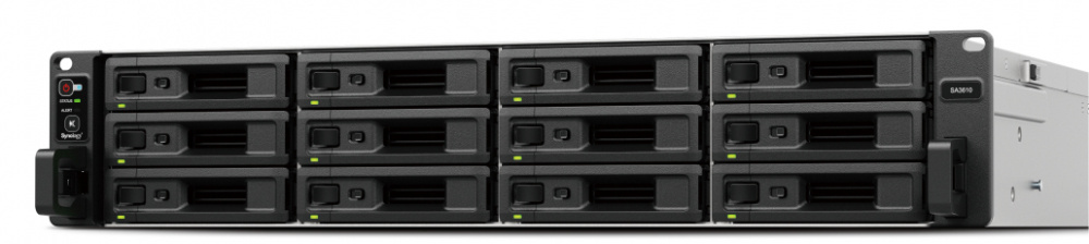 Synology SA3410 NAS de 12 Bahías, max. 216TB, Intel Xeon D-1541 2.10GHz, 16GB RAM, USB 3.0, Negro ― no Incluye Disco