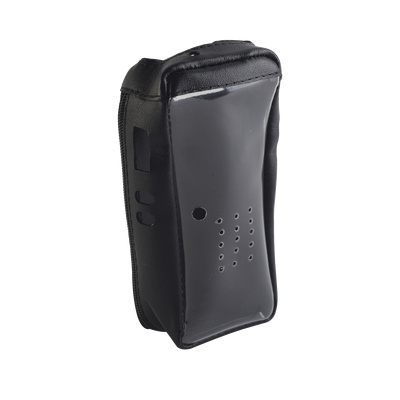 Syscom Funda Reforzada de Piel FSMNX-200T, Negro, para NX-200/NX-300
