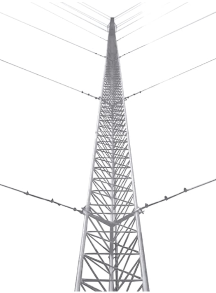 Syscom Kit de Torre Arriostrada KTZ-30E-027, 27 Metros, hasta 200kg, 8 Piezas, No incluye Retenida