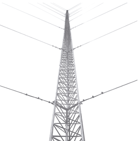Syscom Kit de Torre Arriostrada KTZ-30E-027P, 27 Metros, hasta 200kg, 9 Piezas, No incluye Retenida