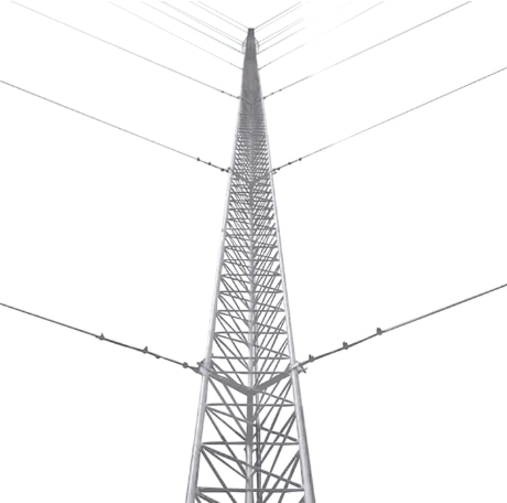 Syscom Kit de Torre Arriostrada STZ35G, 30 Metros, hasta 350kg, 10 Piezas, No incluye Retenida