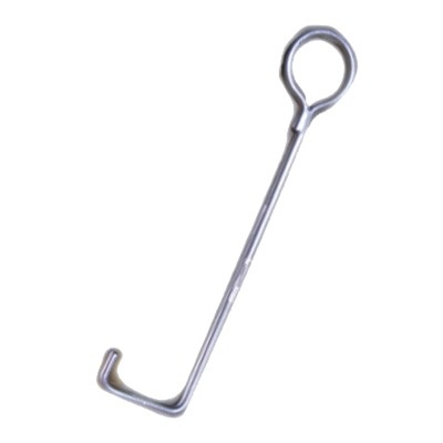 Syscom Ancla para Retenida para Torre, 1/2", Plata