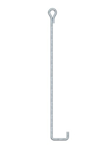 Syscom Ancla de Piso SAZ-0L, 3/4", 1.5 Metros, Acero Galvanizado