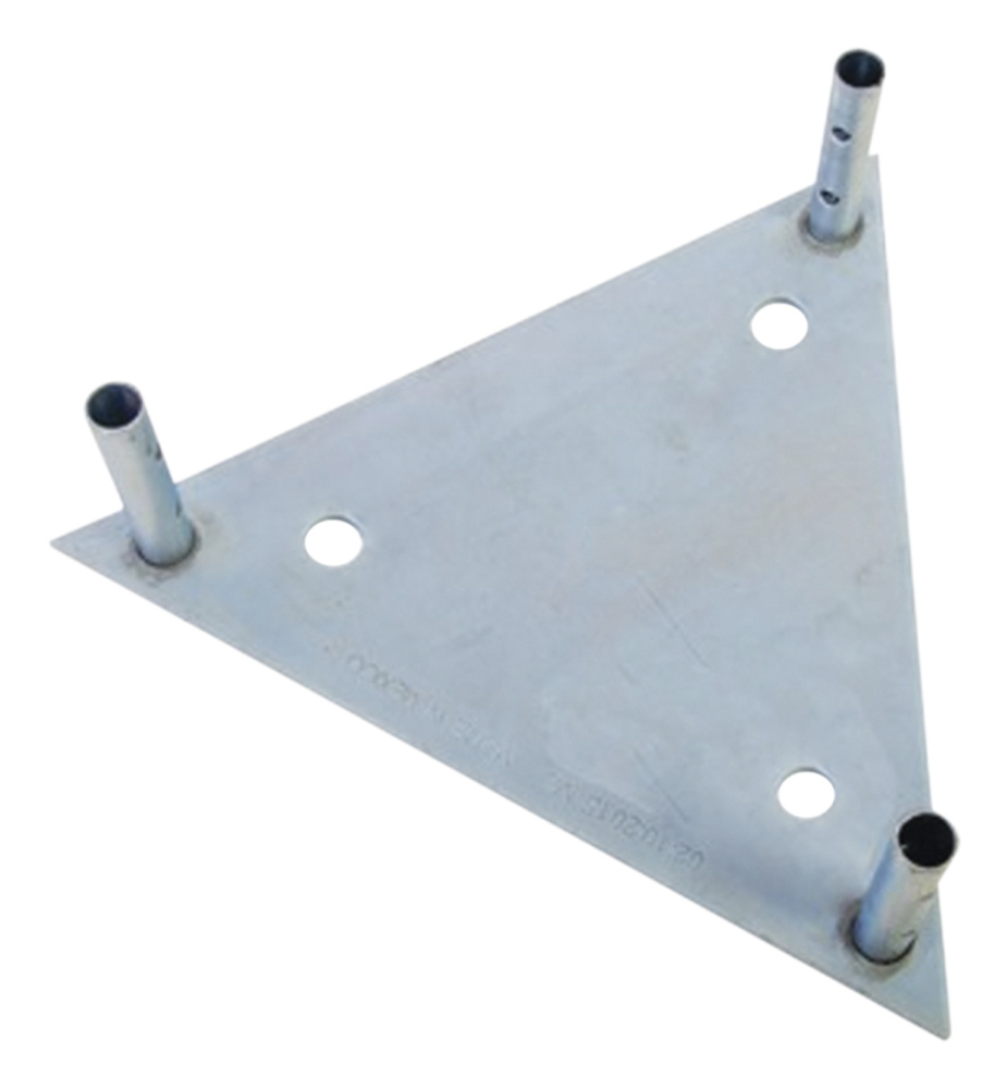 Syscom Base para Tramo SBA60G, Acero Galvanizado, Resistencia 800kg, para STZ60G
