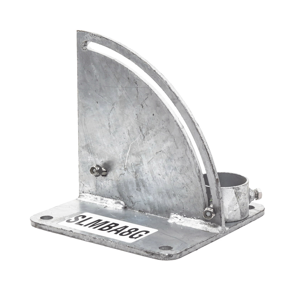 Syscom Base para Mástil con Ajuste SLM-BA-8G, 1" - 2", Acero