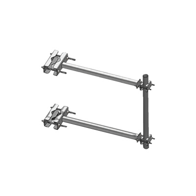 Syscom Brazo Lateral para Torre Autosoportada STAB-L1, Tubo de 2", 30 x 60 x 60cm, Acero