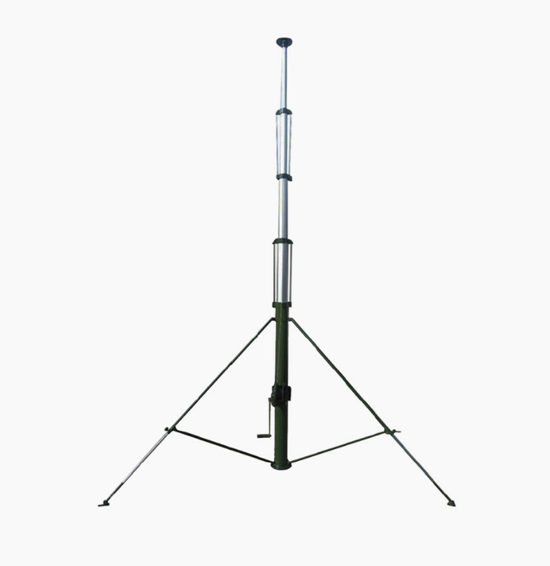 Syscom Mástil de Aluminio TELEMASTM12, 7 Segmentos, hasta 12 Metros