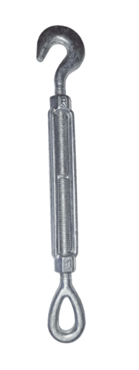 Syscom Tensor de Gancho para Cable de Torre TEN-3/8X6-OGJ, Acero Forjado, 1 Pieza