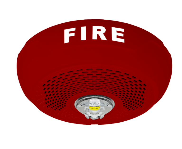 System Sensor Sirena con Estrobo SPSCRLED, para Interior, Alámbrico, 85dB