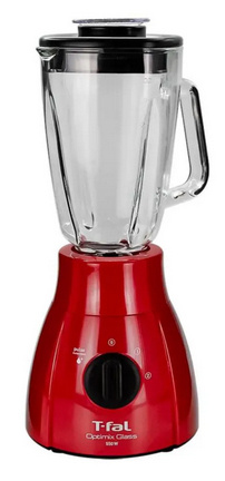 T-Fal Licuadora L2785, 1.2 Litros, 550W, 2 Velocidades, Rojo