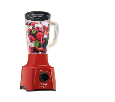 T-Fal Licuadora Power Mix, 2 Litros, 550W, 8 Velocidades, Rojo