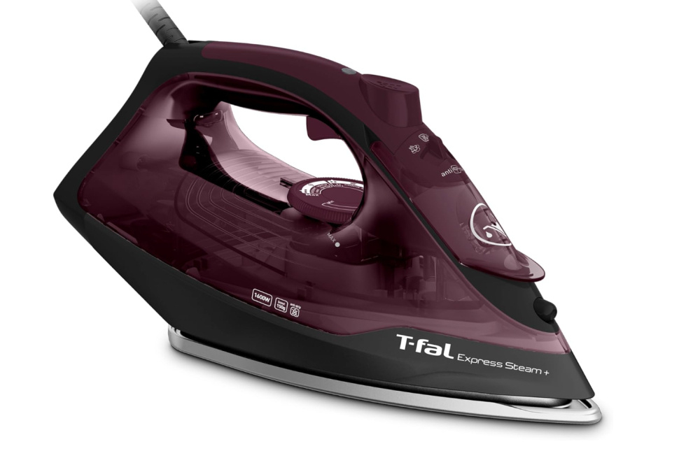 T-Fal Plancha Vapor-Seco FV2808X0, 1600W, 250ml, Violeta