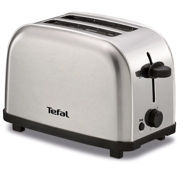T-Fal Tostadora Ultra Inox, 2 Rebanadas, Plata