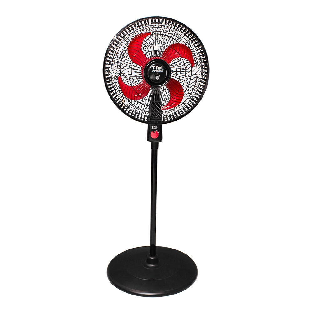 T-Fal Ventilador VE31A3X0, 3 Velocidades, 16", Rojo