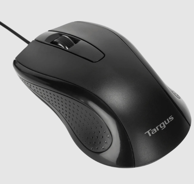Mouse Targus Óptico AMU81USZ, Alámbrico, USB, 1000DPI, Negro