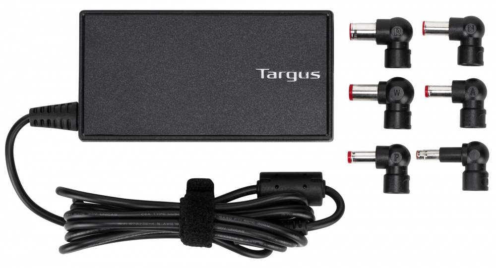 Targus Cargador Universal para Laptop APA90US, 90W, incluye 6 Conectores