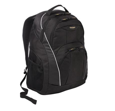 Targus Mochila Motor de Poliéster para Laptop 16", Negro 