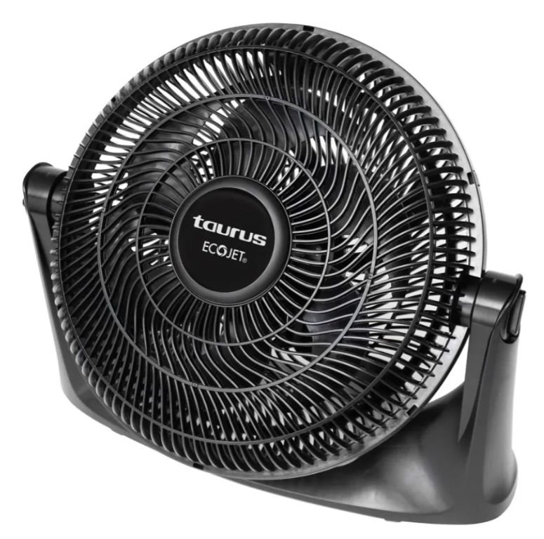 Taurus Ventilador Turbine, 3 Velocidades, 14", Negro