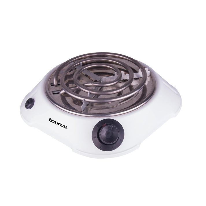 Taurus Parrilla Eléctrica Alpha, 1 Quemador, 750W, Blanco