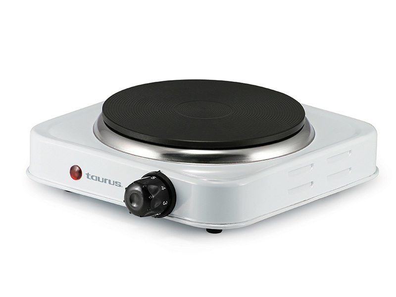 Taurus Parrilla Eléctrica Ares, 1000W, Blanco