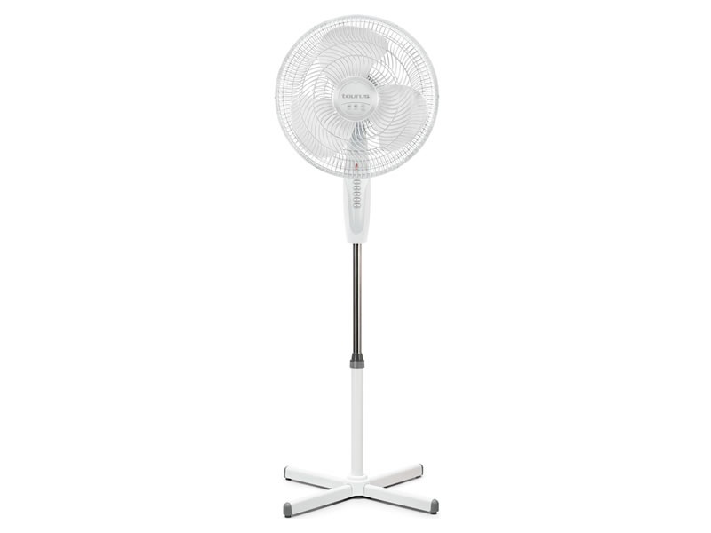 Taurus Ventilador Austros, 3 Velocidades, 16", Blanco 