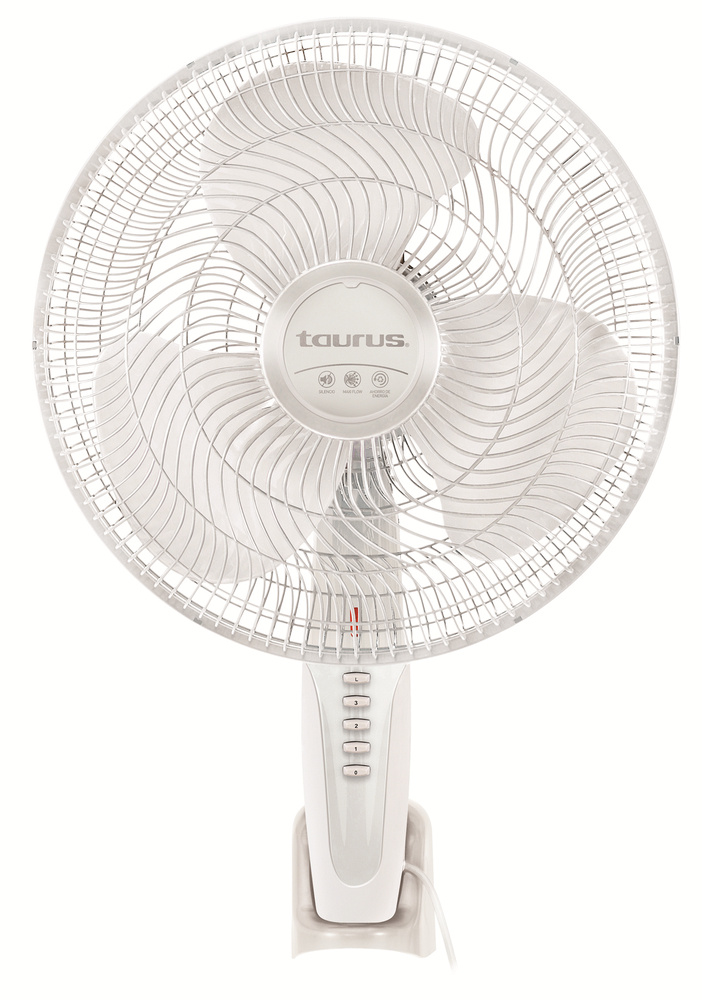 Taurus Ventilador Bolt, 2 Velocidades, 16", Blanco 