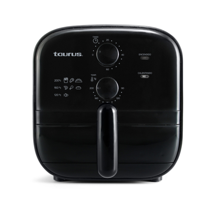 Taurus Freidora de Aire Sunshine, 1 Litros, Negro