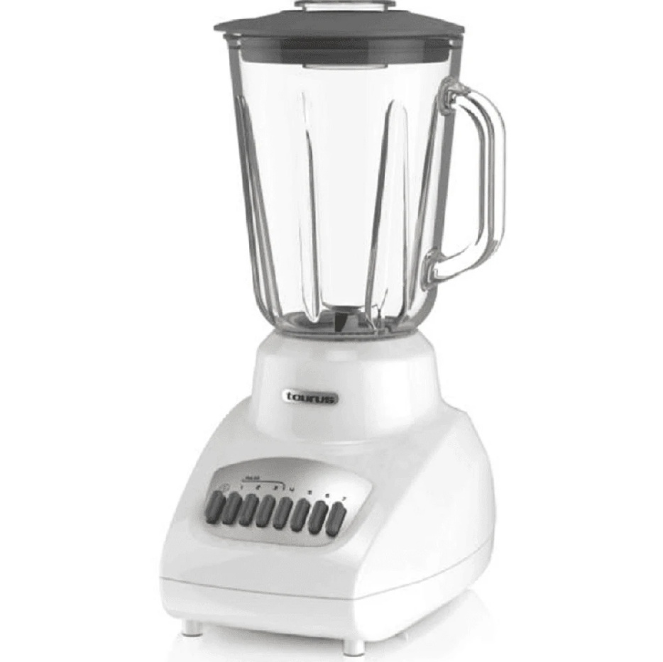 Taurus Licuadora Valencia, 1.5 Litros, 450W, 7 Velocidades, Blanco