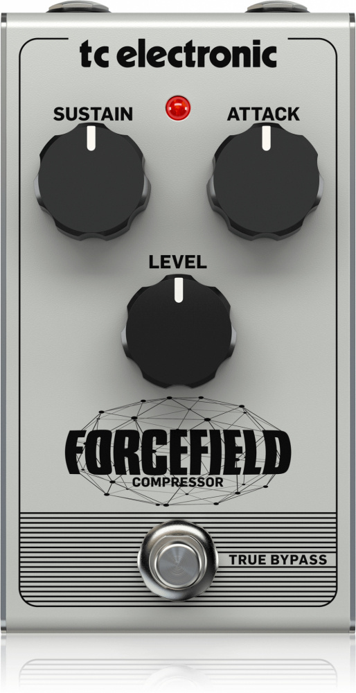 TC Electronic Pedal Compresor/Limitador FORCEFIELD COMPRESSOR, Gris