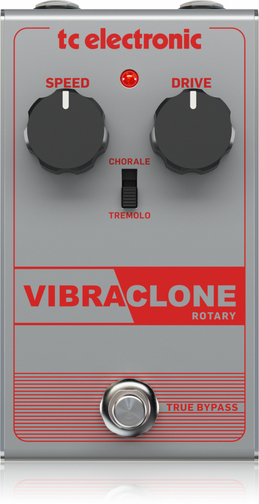 TC Electronic Pedal Trémolo/Chorale VIBRACLONE ROTARY, Gris