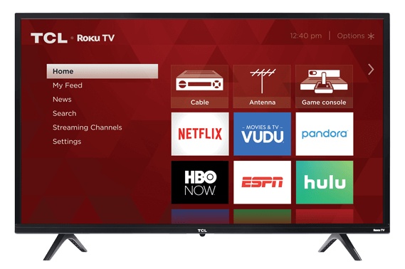 TCL Smart TV LCD S331 31.5", HD, Negro