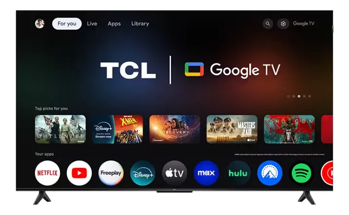 TCL Smart TV LED 55S41CG 55", 4K Ultra HD, Negro