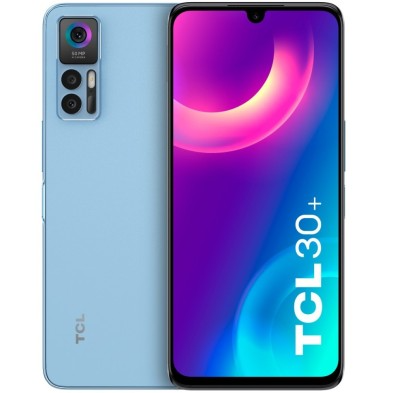 TCL 30+ 6.7" Dual SIM, 128GB, 4GB, Azul