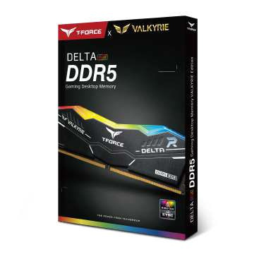 Memoria RAM Team Group T-Force Delta RGB Valkyrie DDR5, 5600MHz, 32GB, Non-ECC, CL40,  XMP