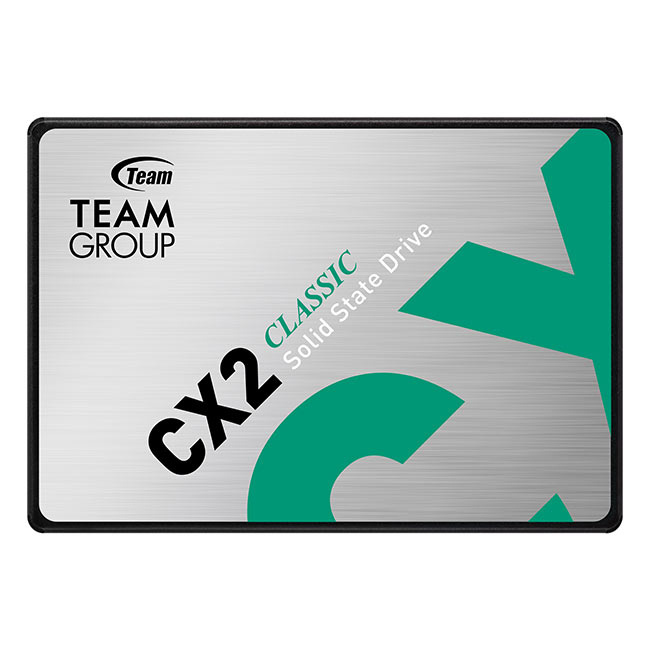 SSD Team Group CX2, 1TB, 2.5", 490 MB/s Escritura, 540MB/s Lectura, SATA III