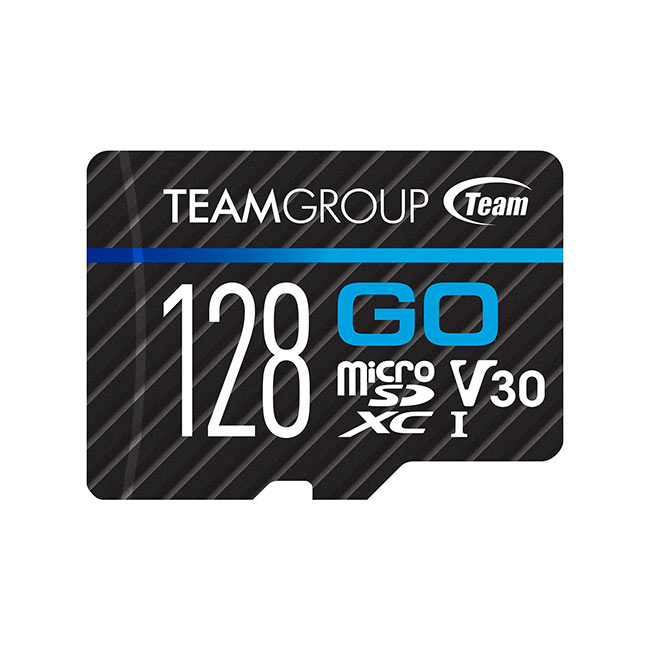Memoria Flash Team Group GO, 128GB, MicroSDXC UHS-I Clase 3, con Adaptador