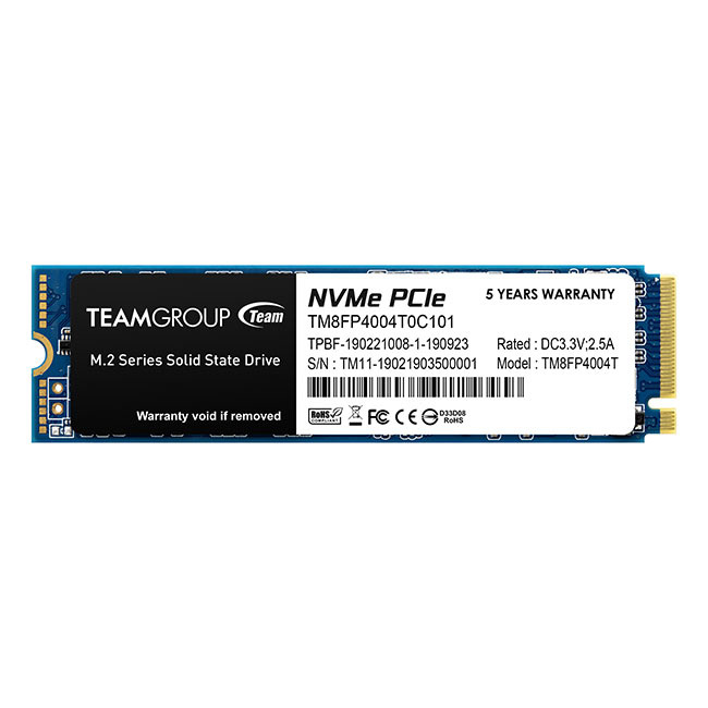 SSD Team Group MP34 NVMe 4TB, PCI Express 3.0, M.2