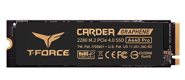 SSD Team Group CARDEA A440 PRO GRAPHENE NVMe, 1TB, PCI Express 4.0, M.2