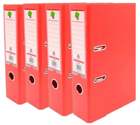 Techmakro Carpeta con Arillo KIT-82945, para 650 Hojas de Tamaño Carta, 4 Piezas