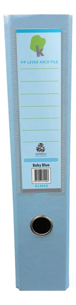 Techmakro Carpeta con Arillo KITCARP25AZP, para 650 Hojas de Tamaño Carta, 25  Piezas