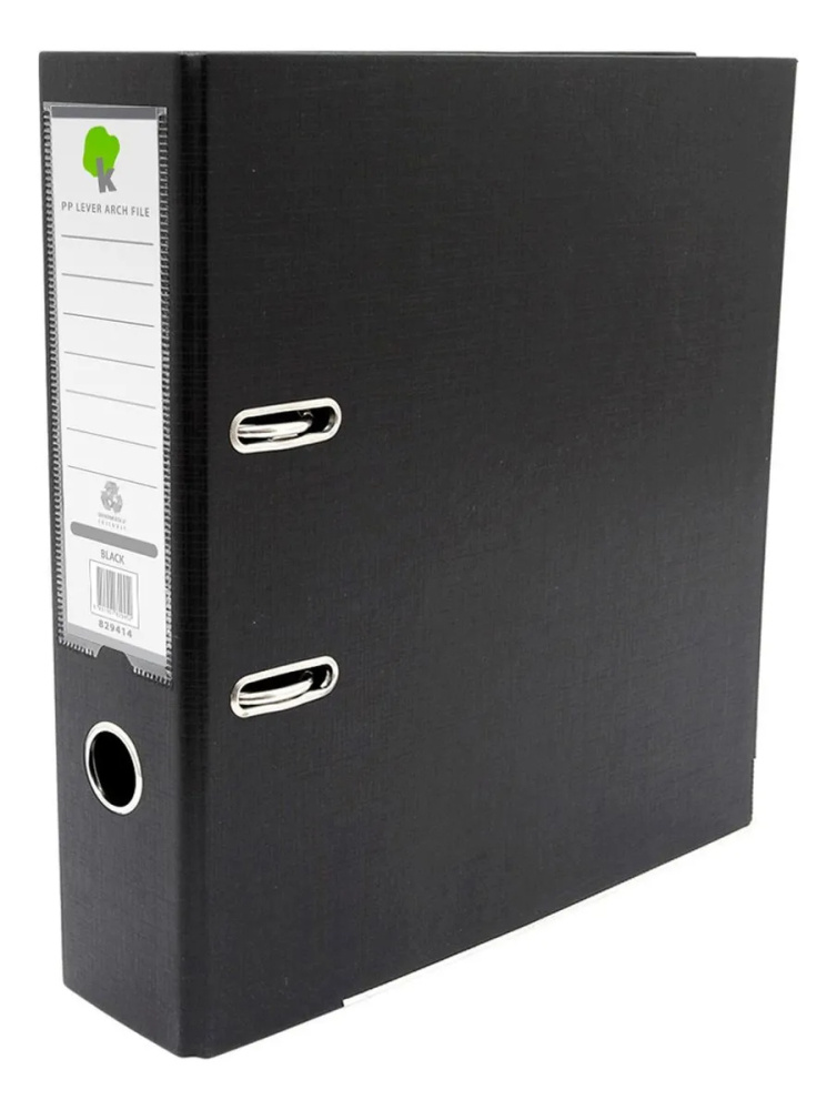 Techmakro Carpeta con Arillo KITCARP25NG, para 650 Hojas de Tamaño Carta, 25  Piezas