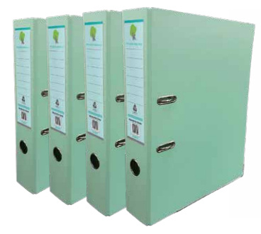 Techmakro Carpeta con Arillo KITCARP4VDP, para 650 Hojas de Tamaño Carta, 4 Piezas