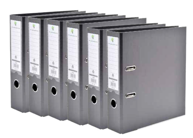 Techmakro Carpeta con Arillo KITCARP6PL, para 650 Hojas de Tamaño Carta, 6 Piezas